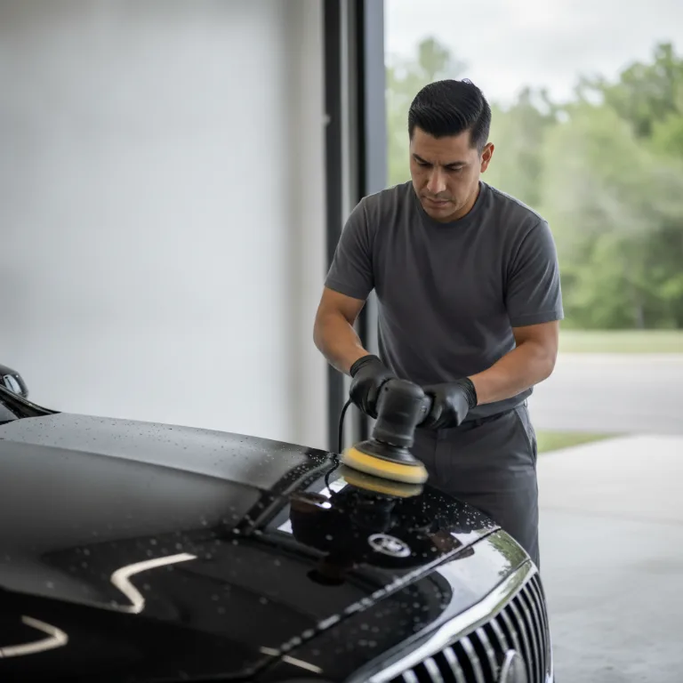Detalhe Automóvel serviço em Apucarana